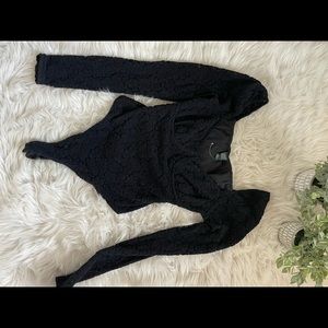 Wild Fable black bodysuit